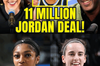 Caitlin Clark’s Michael Jordan Deal EXPOSES Angel Reese’s Emotional Reaction!