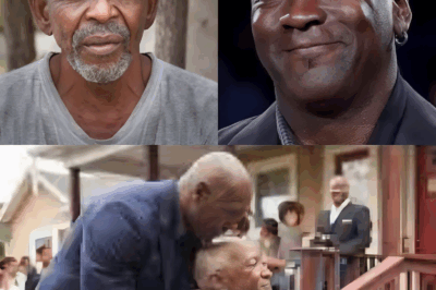Michael Jordan Discovers His High School Janitor Still Working at 80, His Next Move Stuns Everyone