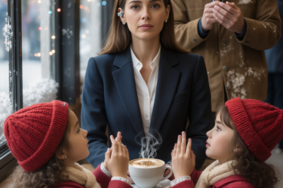 DEAF CEO REJECTED ON A CHRISTMAS BLIND DATE—UNTIL TWIN GIRLS WALKED OVER AND SIGNED CAN WE JOIN YOU