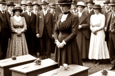 She Buried All Five Children in One Day — The 1909 Photograph That Still Haunts America