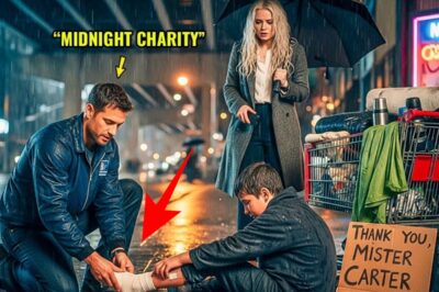 CEO Followed Her Janitor After Work — Then Found His Secret Midnight Charity