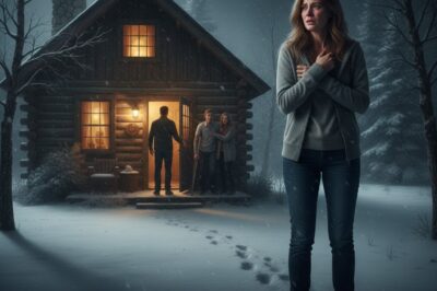 My husband banished me to the frigid snow, all so his ailing best ..!