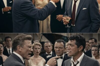 Kirk Douglas Called Dean Martin a Hack in Front of 100 People—Dean’s Response Put Him on His KNEES