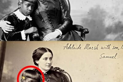 This 1870 Portrait of a Mother and Son Looks Tender Until You Notice the Boy’s Hair