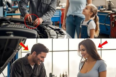Single Dad Fixes a Car for Free — Then an 8-Year-Old Whispers: ‘She’s My Mom… Please Be My Dad