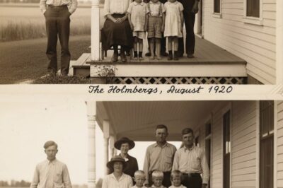 What happens when a family discovers the oldest child isn’t the father’s — This 1920 photo was…