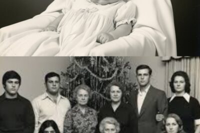 When the family cleaned the old frame — Another photo fell out showing a different baby entirely