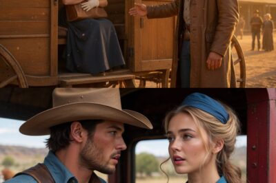 “You’re Mine Now,” The Cowboy Whispered as She Stepped Off the Stagecoach Into His Arms