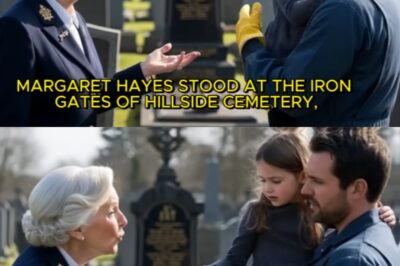 Lonely Billionaire Visits Her Daughter’s Grave… and Finds a Janitor Crying There with a Little Girl