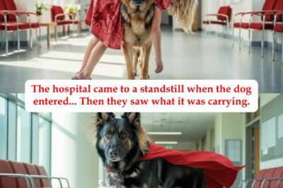 The Dog That Walked Into a Hospital… And Stopped the World.