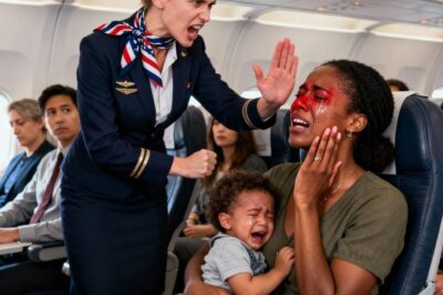 A Flight Attendant Slapped a Mother — Then One Man in First Class Stood Up