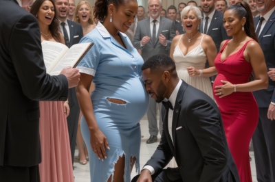 UNAWARE HIS JANITOR PREGNANT WIFE HAD JUST SIGNED A MULTI-BILLION DOLLAR GOVT CONTRACT, HE TORE HER