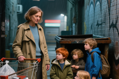 ABANDONED WIFE ADOPTED THREE HOMELESS KIDS—UNAWARE THEY WERE HEIRS TO $60M