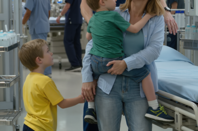 She Rushed Her Twins to the ER, Doctor Who Saved Him Was Their Father Who Never Knew They Existed