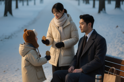 “Don’t cry, mister. You can borrow my mom.”—Said the Little Boy to the CEO Sitting Alone at the Park