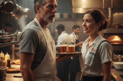 A MILLIONAIRE disguised himself in his own RESTAURANT, and FROZE when he heard THREE WORDS from the