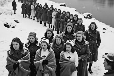 They expected to freeze to death… But the Americans wrapped them in blankets and gave them hot soup instead.