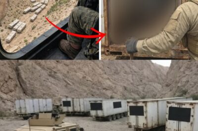 Military Spotted Truck Trailers Dumped in Canyon, Opened One and Turned Pale!