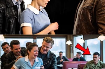 Gangsters Harass Waitress—But a Navy SEAL and His German Shepherd Are Watching