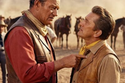 When Kirk Douglas Showed Up Late, John Wayne’s Revenge Shocked Everyone