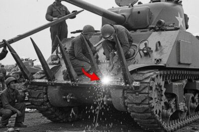 Why US Tankers Started Welding “German Trash” On Shermans — And Saved 1,500 Lives In Days