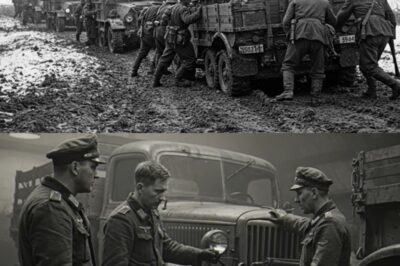 German Mechanics Were Shocked When They Saw American Trucks Crossing Mud Without Stopping