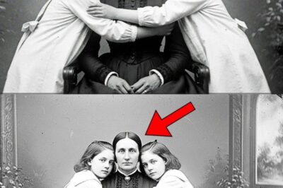 This 1880 Photo of Twin Sisters Embracing Their Mother Seemed Loving—Until Restoration Revealed This