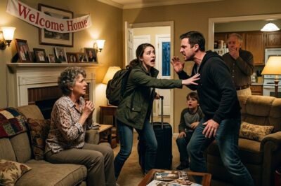 DON’T HIT MY MOM!” — I Came Home Unexpectedly and Exposed My Fiancée’s True Face