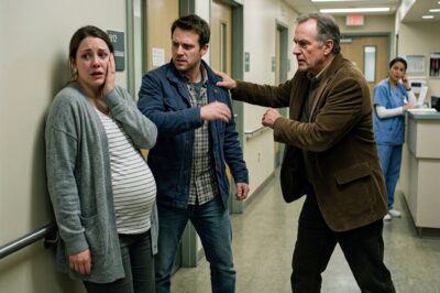 He Slapped His Pregnant Wife at the Hospital—Then His Father-in-Law Showed Up and Ruined His Company