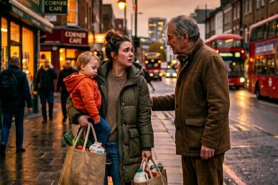 My Dad Saw Me Limping Down the Street, Baby in One Arm and Groceries in the Other—Then He Asked One Question That Changed Everything